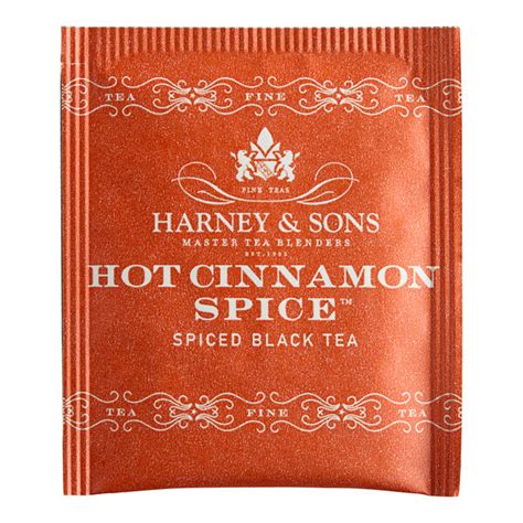 Harney Sons Hot Cinnamon Spice Tea Bags 50 Box