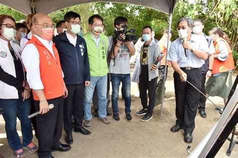 陪同蘇揆視察橋科建設 陳其邁：感謝中央全力支持高雄發展