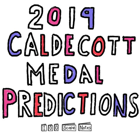 2019 Caldecott Medal Predictions