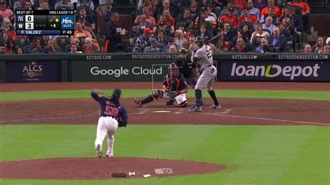 Giancarlo Stanton Reaches On A Fielders Choice Fielded By Pitcher