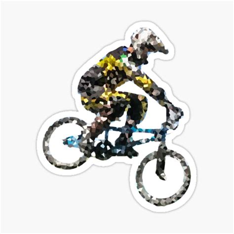 Bmx Sticker For Sale By Ricobarinas Redbubble