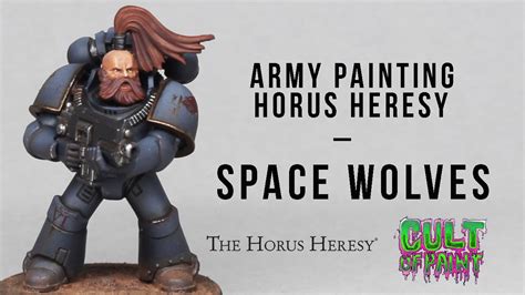 How To Paint Horus Heresy Space Wolves 30k Vlka Fenryka YouTube