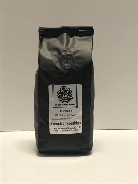 French Roast Columbian Coffee (12oz) — Tastefully Roasted Coffee