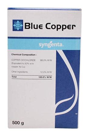 Blue Copper Fungicide India Copper Oxychloride Wp