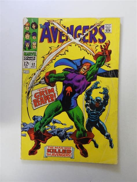 The Avengers St Appearance Of The Grim Reaper Gd Vg