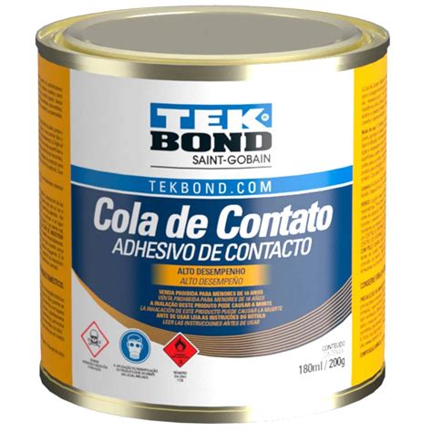 Cola De Contato Toluol G Tekbond Casa Das Fitas Tudo Em