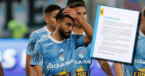 Sporting Cristal Emiti Categ Rico Comunicado Sobre Las Nuevas Bases De