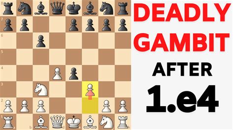 Deadly Gambit | Aggressive Chess Opening for White After 1.e4 - Remote ...