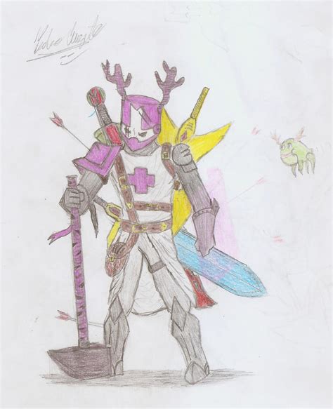 Castle Crashers Purple Knight by PaintDrawer on DeviantArt