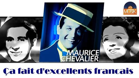 Maurice Chevalier A Fait D Excellents Fran Ais Hd Officiel Seniors