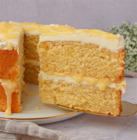 Lemon Curd Cake The Baking Explorer