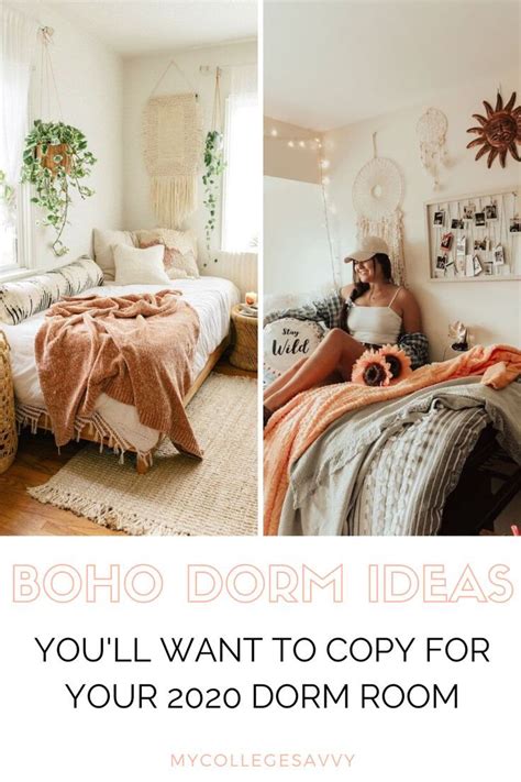 21 Boho Dorm Decor Ideas Youll Want To Copy For Your Room Boho Dorm