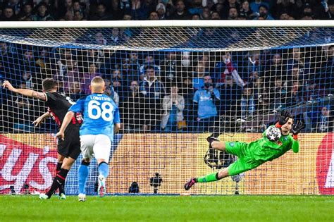 Hasil Napoli Vs Ac Milan Leg Perempat Final Liga Champions