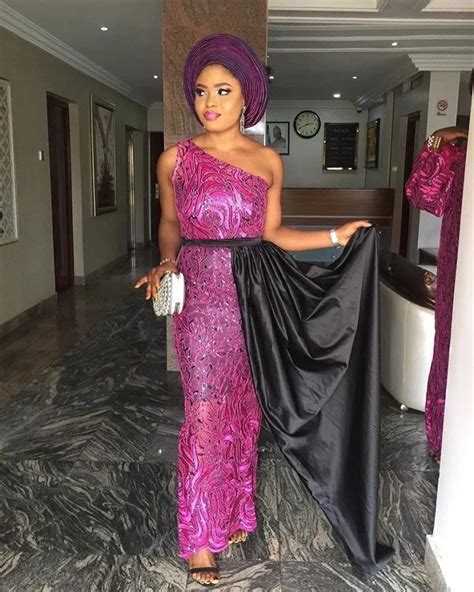 Wanna Be A Trendsetter 2020 Checkout These Eye Popping Aso Ebi Styles