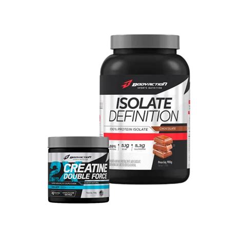 Kit X Isolate Definition G Creatina Double Force G