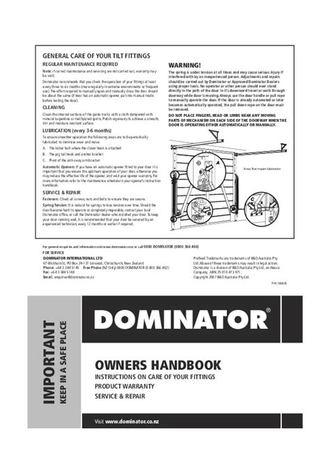 Merlin Garage Door Opener Parts List Pdf Reviewmotors Co