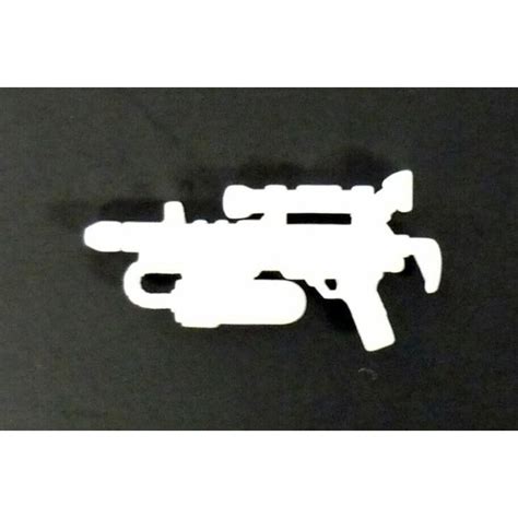 Corps Star Force White Gun Vintage Lanard Action Figure Weapon Part