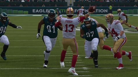 Madden NFL 23 - NFL Playoff Simulation - 49ers Vs. Eagles PS5 4K - YouTube