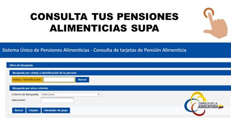 Supa Consulta Tus Pensiones Alimenticias