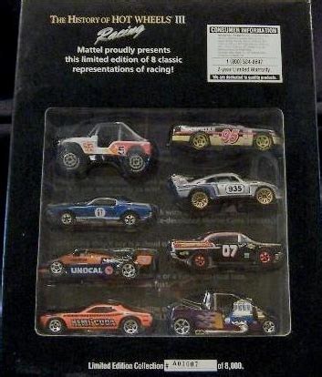 FAO Schwarz History Of Hot Wheels Racing III Set Model Vehicle Sets HobbyDB
