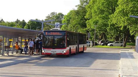 MAN NG323 Lion s City G 1221 PKM Świerklaniec Przejazd 5 YouTube