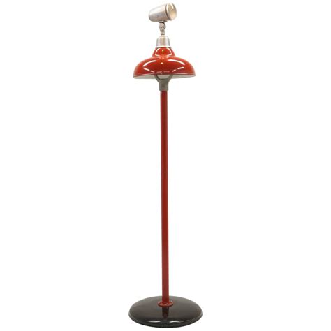 1950s Gas Station Lamp Two Light Sources An Adjustable Spot Light And