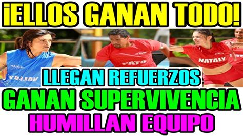 POR FIN FILTRAN QUIEN GANA SUPERVIVENCIA LLEGAN REFUERZOS Y HUMILLAN