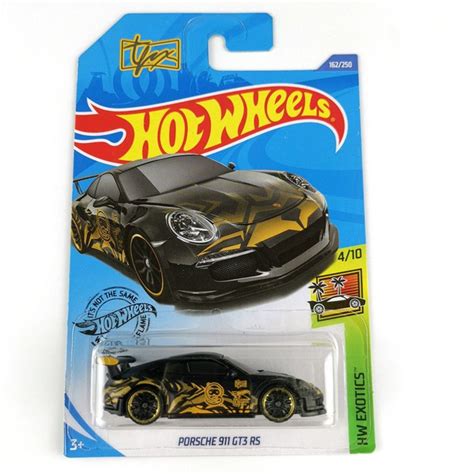 Hot Wheels Car Model Porsche Gt Rs