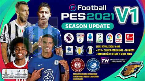 PES 2021 OPTION FILE V1 TUTORIAL PS4 EMERSON PEREIRA ALPHA YouTube