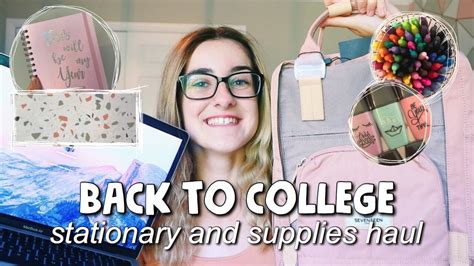 Back To School Stationary Haul 📚 Youtube