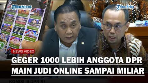 Borok Lebih Anggota Dpr Dprd Main Judi Online Terbongkar Ppatk