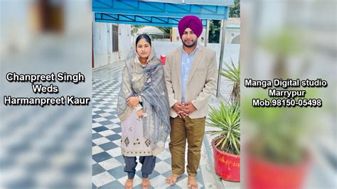 Live Path Dj Jaggo Chanpreet Singh Weds Harmanpreet Kaur Manga