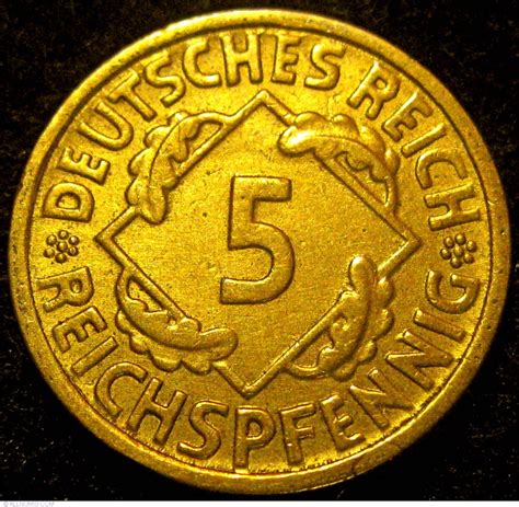 Coin Of Reichspfennig G From Germany Id