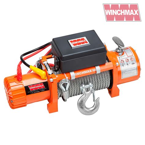 Winchmax Sl Original Orange V Electric Winch Lb Wireless Remote