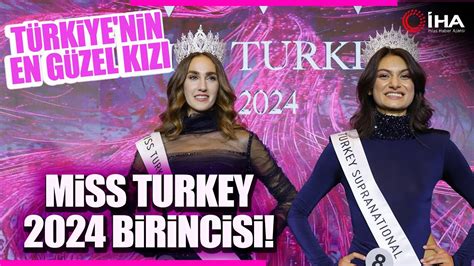 Miss Turkey Te Dil Bilgen Birinci Oldu Youtube