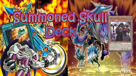 Yu Gi Oh Duel Links Summoned Skull Deck อสูรเดม่อนกับจอมเวทย์เเดงผู้