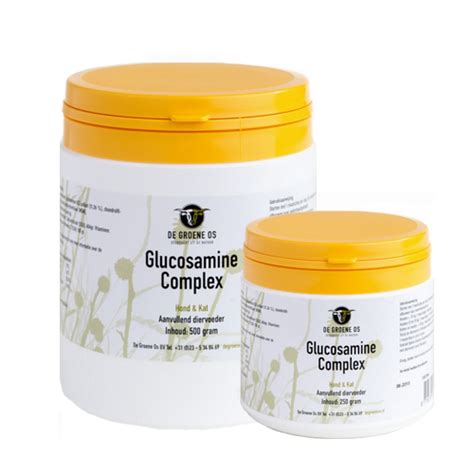 Groene Os Glucosamine Complex Hond Kat Bestel Medpets Be