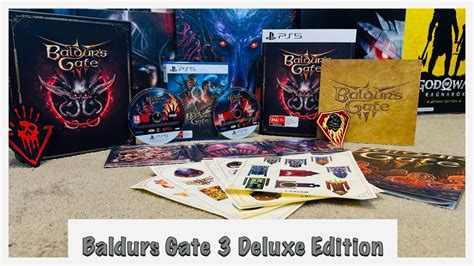 Baldurs Gate 3 Deluxe Edition PS5 Unboxing YouTube