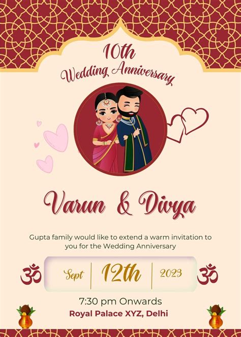 Download Invitation Card For Marriage Anniversary Shaadi Vibes