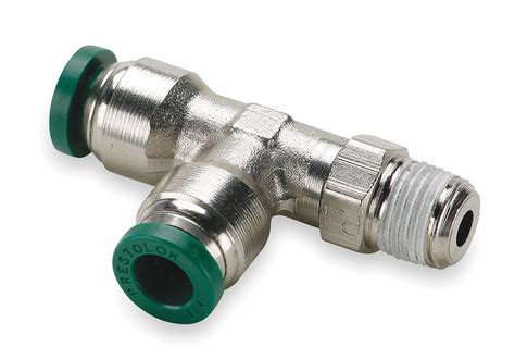 Parker Hannifin W Plp Prestolok Plp Nickel Plated Brass Male Run