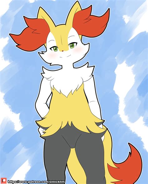 259668 Safe Artistwinick Lim Braixen Fictional Species Anthro Digitigrade Anthro