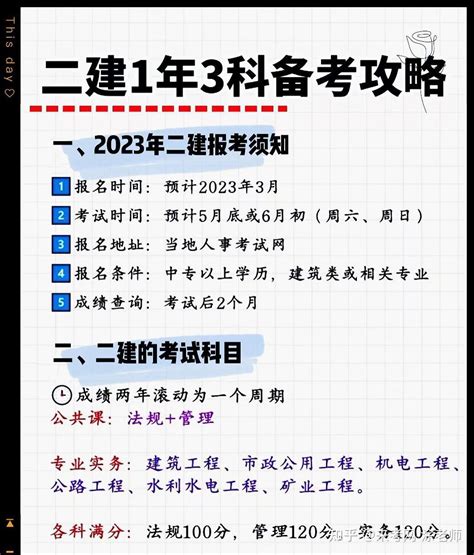 2023年二级建造师报考条件及考试时间 知乎