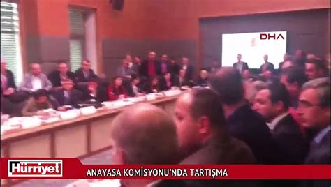 Anayasa Komisyonu nda Ak Parti ve CHP üyeleri arasında tartışma çıktı