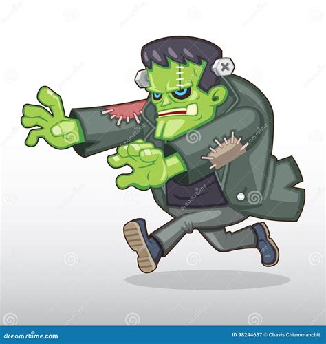 Frankenstein Monster Illustration Stock Vector Illustration Of Zombie