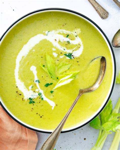 Creamy Celery Soup – A Couple Cooks