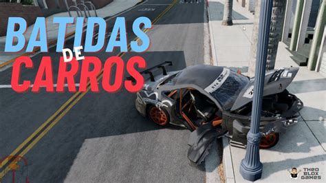 SÓ BATIDAS COLISÃO DE VEÍCULOS Beamng Drive jogo gaming