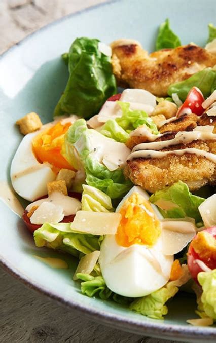 Recette Salade Caesar Au Poulet Fermier Faible En Glucides Artofit