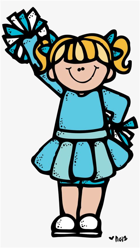 Children Cheerleader Clipart