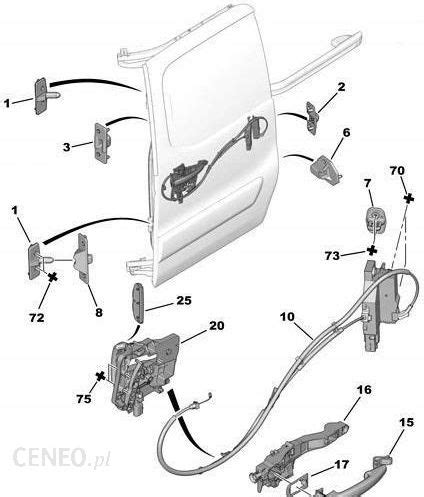 Citroen Oe Prowadnica Bolec Drzwi Przesuwnych Berlingo Opinie