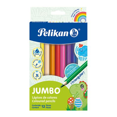 Lápices de colores JUMBO Pelikan